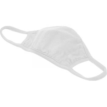 Jago 74748 Bavlněná rouška dvouvrstvá bílá 10 ks