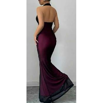 Jana Design holá záda 1003 vínové