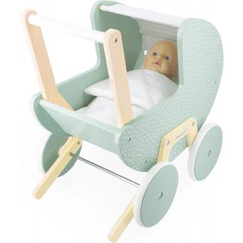 Janod Drevený s perinkou a vankúšikom Zen