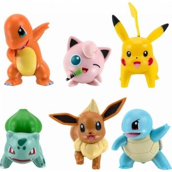 Jazwares Pokémon balení 6 figurek