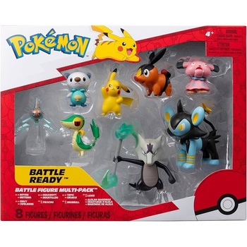 Jazwares Pokémon set Figurek Battle Select 5 cm 8 ks