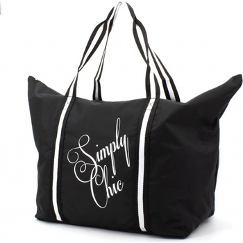 Jennifer Jones velká plážová taška Simply Chic 2209 černá