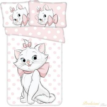 Jerry Fabrics Disney povlečení Marie Cat Dots 03 baby 100 x 135 60 x 40 cm