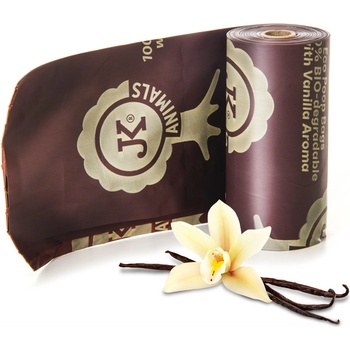 JK ANIMALS Bio-rozložitelné sáčky pro psí exkrementy 1 role x 15 sáčků