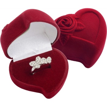 JK Box dárková krabička na náušnice nebo prsten F-79/A10/A10