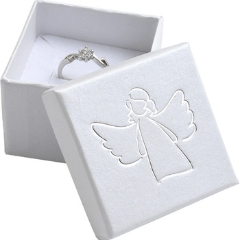 JK Box Něžná dárková krabička s andělíčkem AN-3/A1/AG