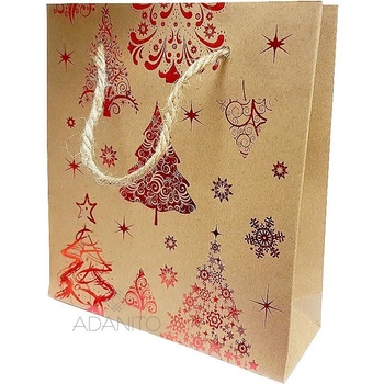 JK KX-98/A7 - Vánoční papírová dárková taška