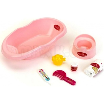 Johntoys Vanička pro panenky s příslušenstvím