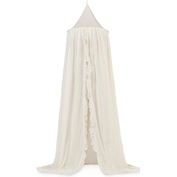 Jollein Nebesa nad postýlku Vintage 245cm Ruffle Ivory