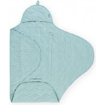 Jollein Zavinovačka Graphic quilt stone green