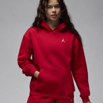 Jordan Brooklyn Fleece Womens FV7071-687 Červená
