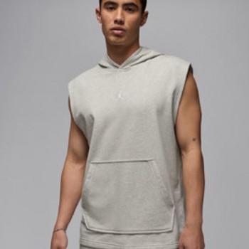Jordan Dri-Fit Sport fleece Sleeveless Pullover Hoodie HF9938-050 šedá