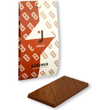Jordi's 53% mléčná čokoláda sušenka limited edition 50 g