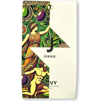 Jordi's 75% hořká čokoláda Olivy limited 50 g