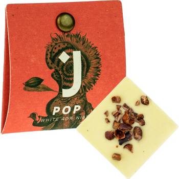 Jordis 40% bílá s kousky bobů POP 4 g