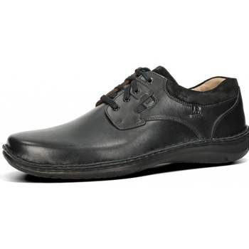 Josef Seibel pánské kožené polobotky černé