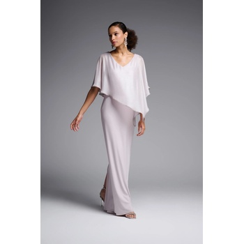 Joseph Ribkoff večerní dlouhé šaty 231762/397 Perleťová