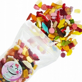 Juiccee Gummee Želé bonbony Strašidelní hadi 1 kg