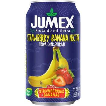 JUMEX PLECHOVKA JAHODA a BANÁN 335 ml