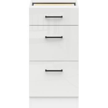 Junona Line Tafla skříňka BBL D3S/40/82, bílá/bílá křída lesk