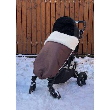 KAARSGAREN Hnědá zimní deka merino nepadací