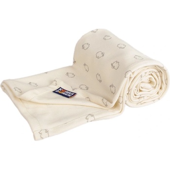 KAARSGAREN Letní deka z biobavlny beránci