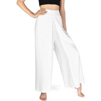 Kalhoty jóga open NUTCHA bílé