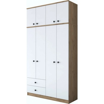 Kalune Design BA 121 120 cm ořech/bílá