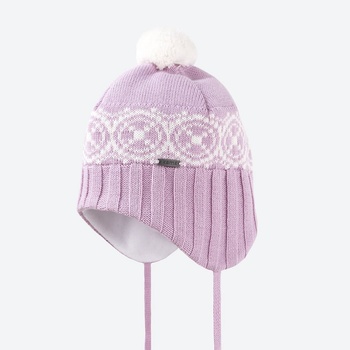 Kama dětská pletená Merino čepice B92 114 růžová