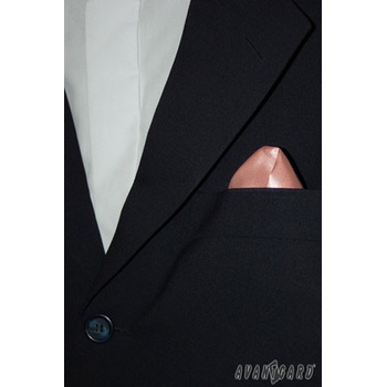 Kapesníček pánský do saka satén lososová