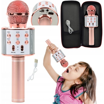 Karaoke bluetooth mikrofon s reproduktorem