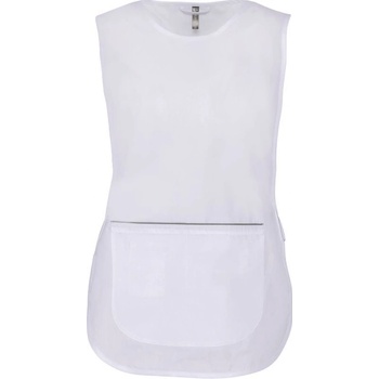 Kariban Dámská pracovní zástěra bílá