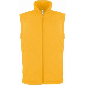Kariban fleecová vesta Luca Yellow
