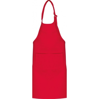 Kariban Zástěra K889 dětská 1TE-K889-Red-uni Červená