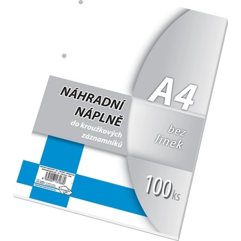Karis náhradní vložky do A4,linkovaný