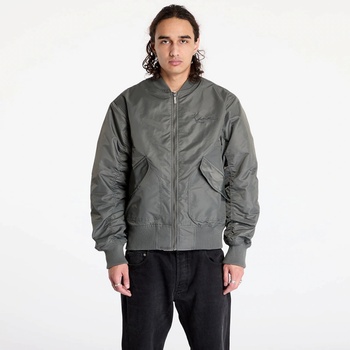 Karl Kani Small Signature Distressed Bomber Jacket anthracite