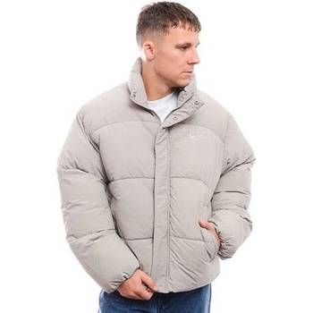 Karl Kani Small Signature Puffer Jacket light grey