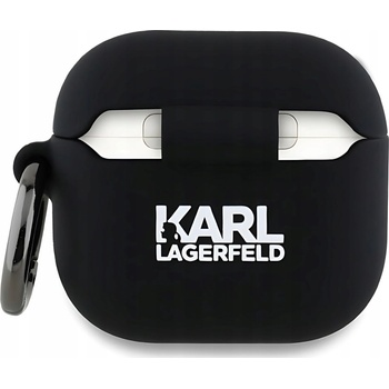 Karl Lagerfeld 3D Logo NFT Choupette Head Silikonové Pouzdro pro AirPods 4 KLA4RUNCHK