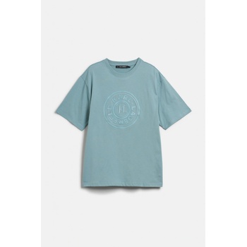 Karl Lagerfeld CIRCLE LOGO T-SHIRT SLATE