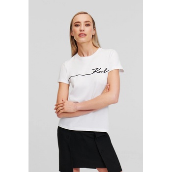 KARL LAGERFELD ESSENTIAL T-SHIRT WHITE