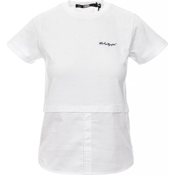 Karl Lagerfeld Fabric Mix bílé