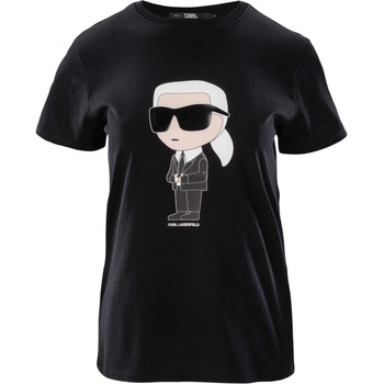 KARL LAGERFELD IKONIK 2.0 KARL T-SHIRT 230W1700-999 Černá