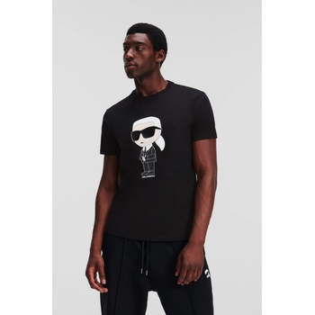 Karl Lagerfeld IKONIK 2.0 T-SHIRT BLACK