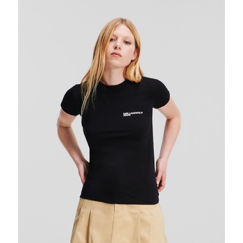 KARL LAGERFELD JEANS KLJ SLIM FIT TEE černá