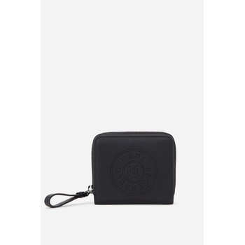 Karl Lagerfeld K/CIRCLE MD ZIP BIFOLD WALLET BLACK