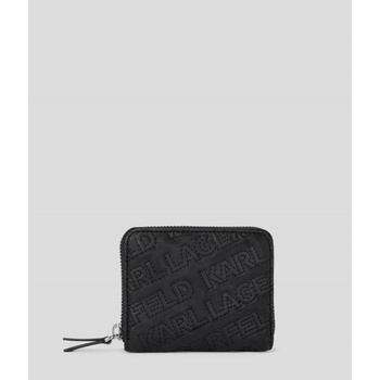 Karl Lagerfeld K/ESSENTIAL KUILT SM ZIP WLLT None černá