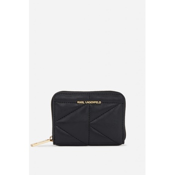 Karl Lagerfeld K/KUILT SM ZIP AROUND WALLET černá