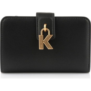 Karl Lagerfeld K/LOCK MD COMPACT WALLET černá