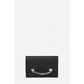 Karl Lagerfeld K/SEVEN GRAINY MD FLAP WALLET černá
