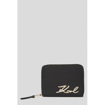 Karl Lagerfeld K/SIGNATURE 2.0 MD ZIP WLLT černá/zlatá